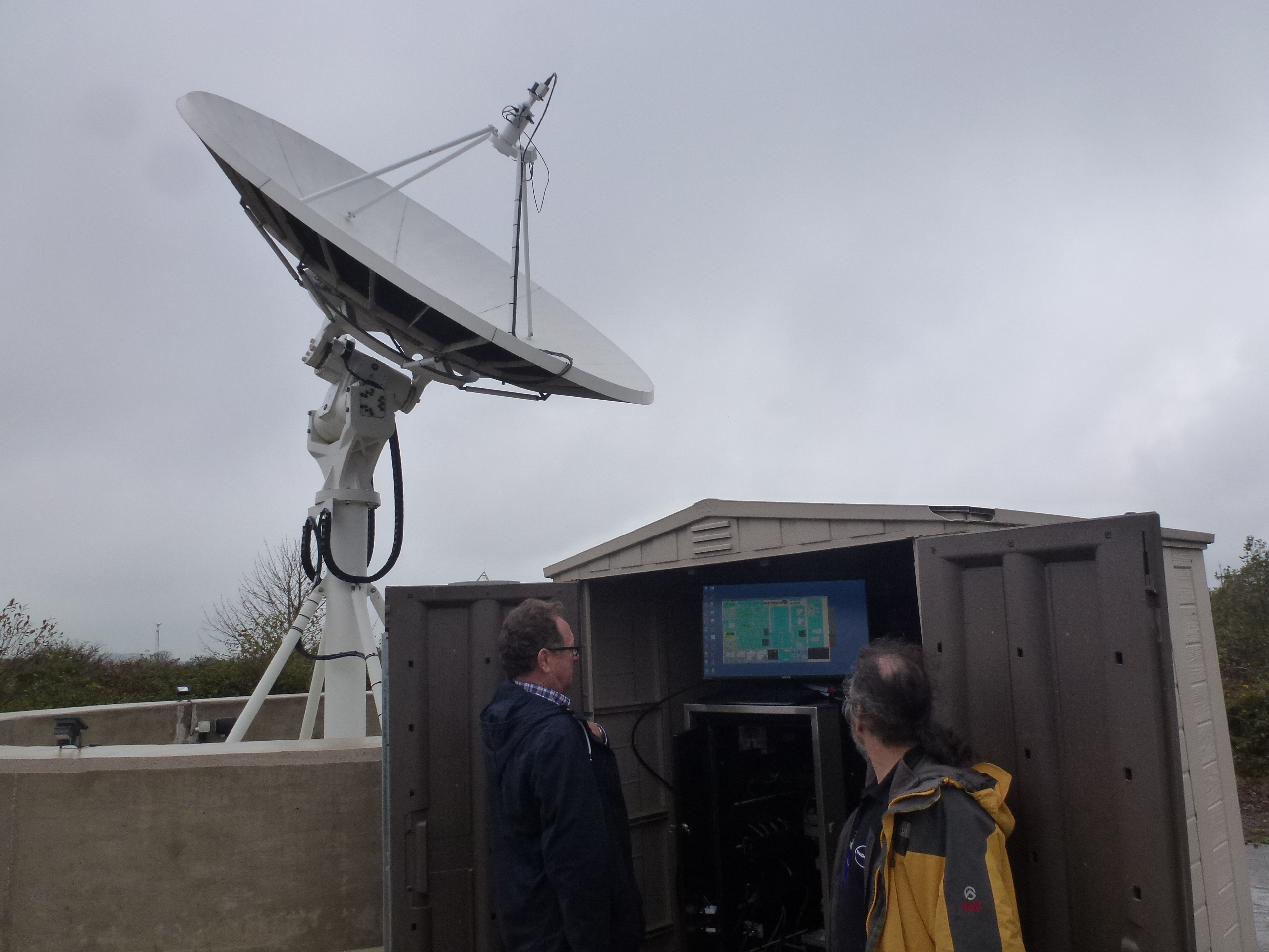 ARISS receiver installed at Goonhilly